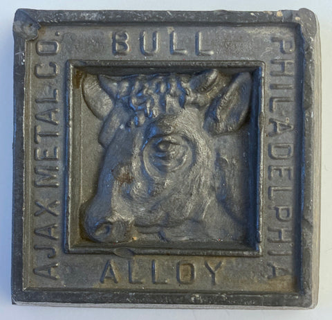 Ajax Metal Bull Babbit Ingot