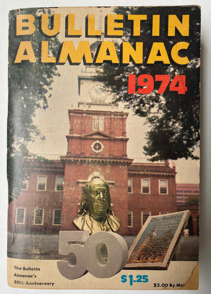 1974 Philadelphia Bulletin Almanac